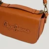 Sac à bandoulière effet cuir avec rabat