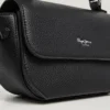 Sac à bandoulière effet cuir avec rabat