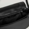 Sac à bandoulière effet cuir avec rabat