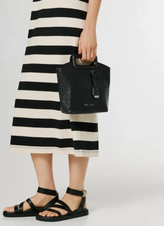 Sac cabas effet cuir