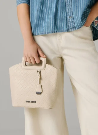 Sac cabas effet cuir