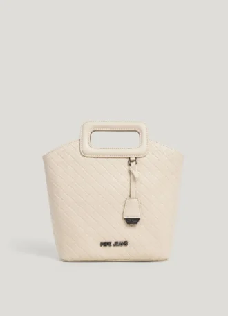 Sac cabas effet cuir