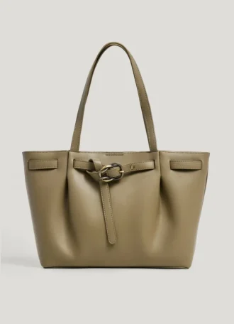 Sac cabas effet cuir