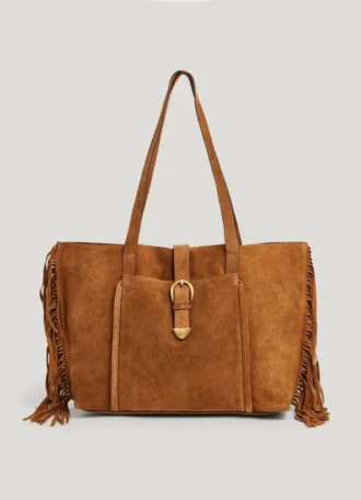 Sac cabas en daim