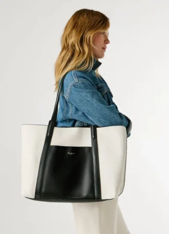 Sac cabas en sergé
