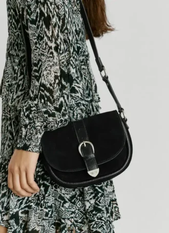 Sac en daim à rabat