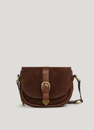 Sac en daim à rabat