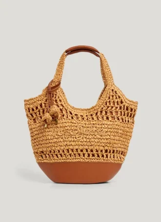 Sac fourre-tout en raphia