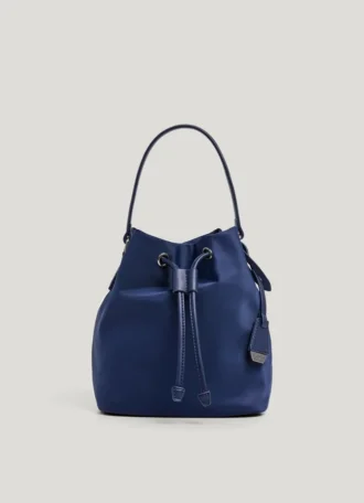 Sac seau avec fermeture à cordon
