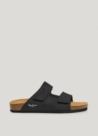 Sandales à double fermeture velcro