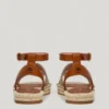 Sandales plates en jute Sandales plates en jute