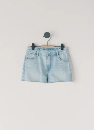 Short en denim coupe décontractée