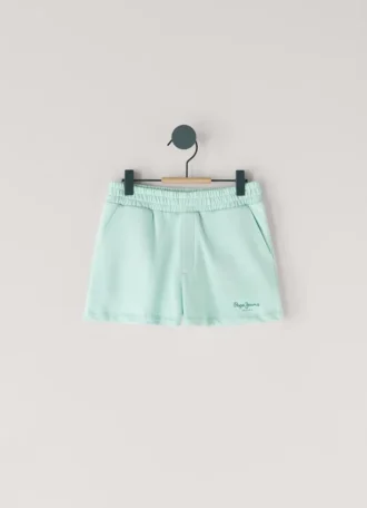Short en molleton avec logo imprimé