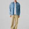 Surchemise en denim coupe ample