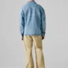 Surchemise en denim coupe ample