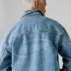 Surchemise en denim coupe ample