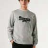 Sweat-shirt à col rond et coupe classique Sweat-shirt à col rond et coupe classique