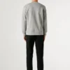 Sweat-shirt à col rond et coupe classique Sweat-shirt à col rond et coupe classique
