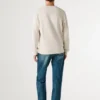 Sweat-shirt à col rond et coupe classique