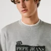 Sweat-shirt à col rond et coupe classique Sweat-shirt à col rond et coupe classique