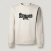 Sweat-shirt à col rond et coupe classique