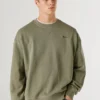 Sweat-shirt à col rond et logo