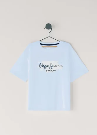 T-shirt ample avec logo imprimé