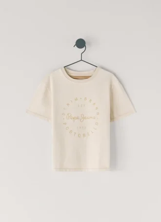 T-shirt ample avec logo imprimé