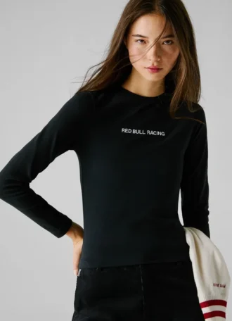 T-shirt avec logo brodé