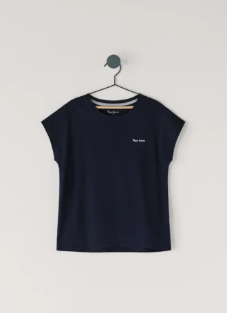 T-shirt coupe ample avec imprimé dans le dos