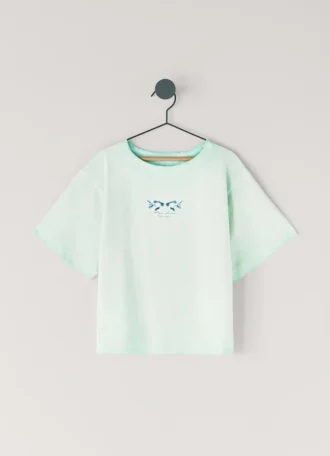 T-shirt coupe ample avec imprimé dans le dos
