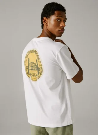 T-shirt imprimé au dos