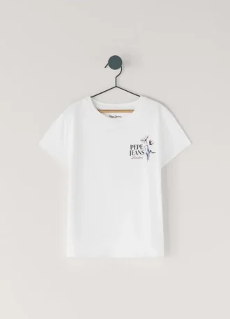 T-shirt imprimé au dos
