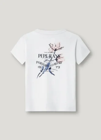 T-shirt imprimé au dos