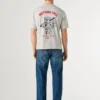 T-shirt imprimé au dos T-shirt imprimé au dos