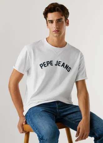 T-shirt à imprimé logo