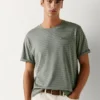 T-shirt rayé coupe classique T-shirt rayé coupe classique