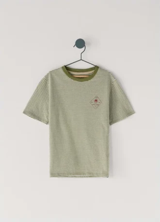 T-shirt rayé coupe classique