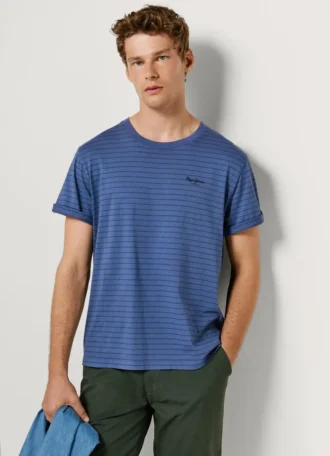 T-shirt rayé coupe classique