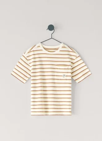 T-shirt rayé coupe décontractée
