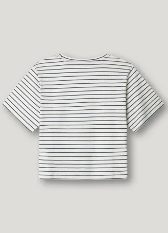 T-shirt rayé coupe décontractée