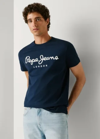 T-shirt slim fit avec logo imprimé