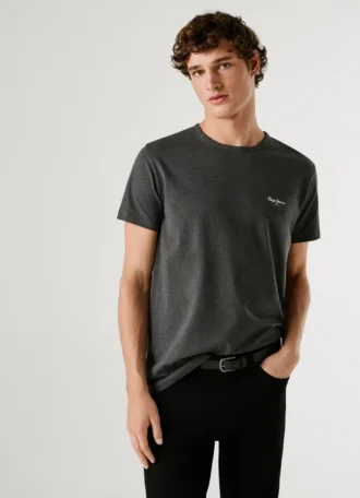 T-shirt slim fit avec logo imprimé