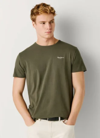 T-shirt slim fit avec logo imprimé