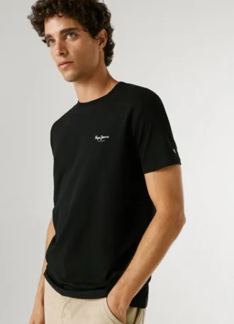 T-shirt slim fit avec logo imprimé