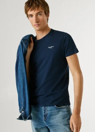 T-shirt slim fit avec logo imprimé