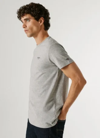t shirt slim fit avec logo imprim 1 22 330x456 - T-shirt slim fit avec logo imprim&eacute;