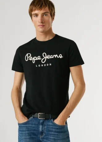 T-shirt slim fit avec logo imprimé