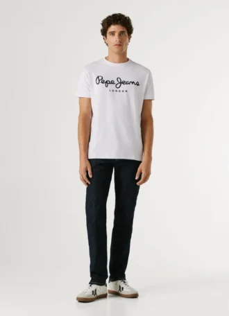 T-shirt slim fit avec logo imprimé