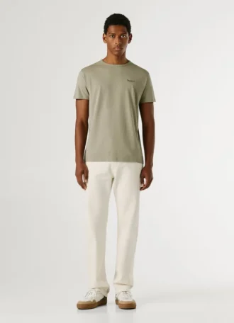T-shirt slim fit avec logo imprimé
